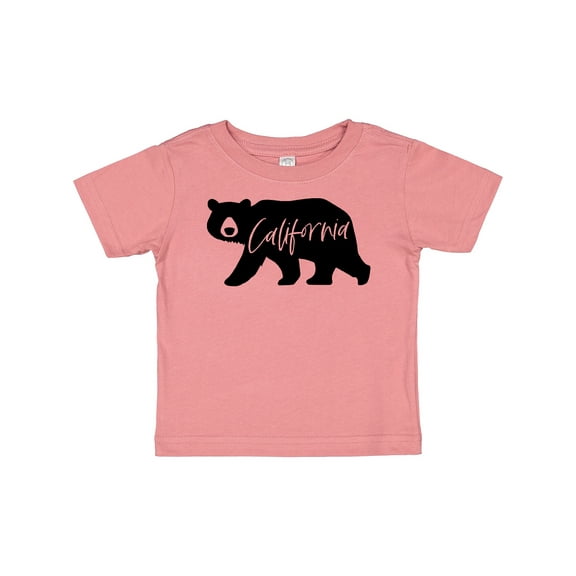 Inktastic California Black Bear Silhouette Boys or Girls Baby T-Shirt