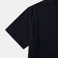 thumbnail image 6 of JLFKNG Mens Shirts Solid Color Striped Short Sleeve Shirts For Men Lapel Buttons Down Shirt Tops Breathable Loose Fit Suitable For Outdoor Sports, 6 of 9