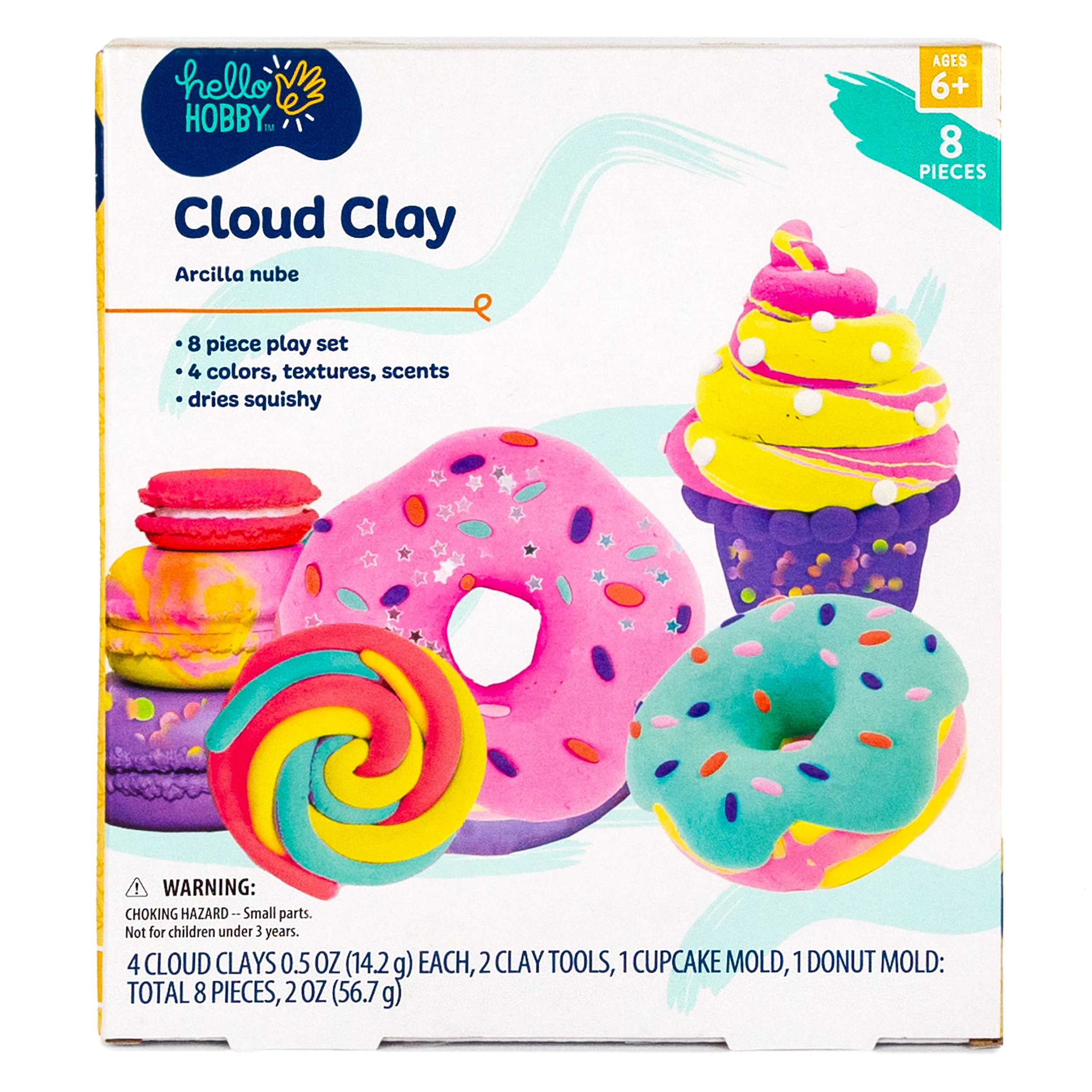 (3 pack) Hello Hobby Cloud Clay