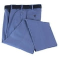 thumbnail image 3 of BRUHL Montana Micro Twill Stretch Lightweight Chinos  - Blue, 3 of 7