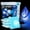 Blue, variant on Brightz BagBrightz LED Cornhole Bags, Red, Set of 4