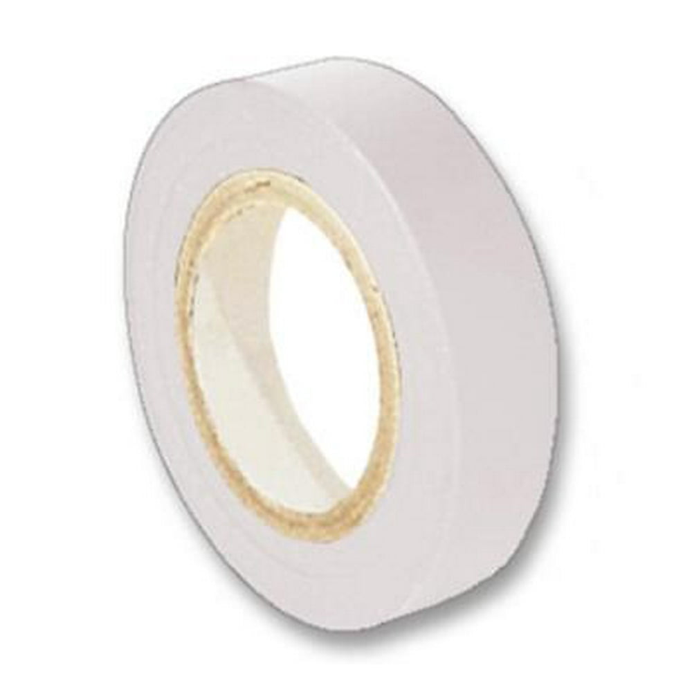 4PK 3M 35 Scotch White Vinyl Electrical Tape 1/2" Wide, 20' Roll