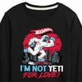 thumbnail image 3 of Hot Wheels - I'm Not Yeti For Love - Toddler & Youth Long Sleeve Graphic T-Shirt, 3 of 5