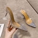 thumbnail image 2 of Sandalias de tacón alto de estilo coreano de verano para mujer, con tacón fino y cristales europeos y americanos, 2 of 6
