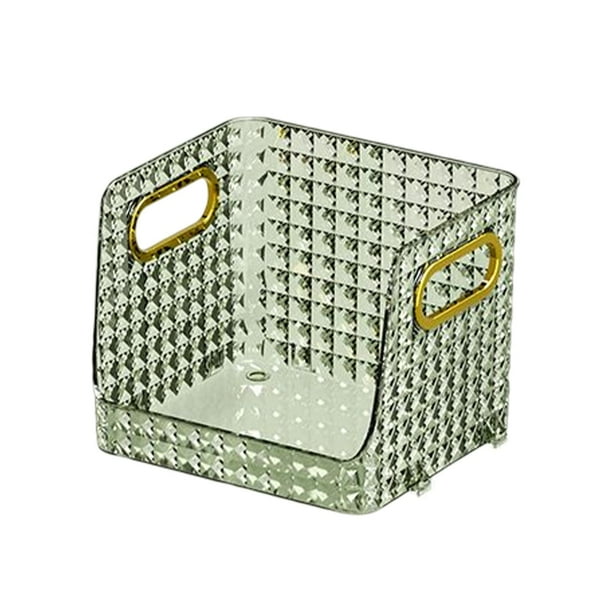 Soporte portátil para maquillaje de escritorio, caja de almacenamiento Verde Zulema titular de maquillaje