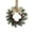 Khaki, variant on Mini Christmas Wreaths with Red Bows, Faux Norfolk Pine, Berries & Pine Cones for Kitchen Cabinets, Windows, Fireplace, Door & Holiday Decor