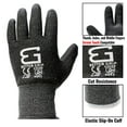 thumbnail image 2 of Better Grip BGCRPU Level 5 Cut Resistant Shell PU Coating Work Gloves | Work For Smart Phone, Text, Call, (Pack of 3, Medium, Black), 2 of 6