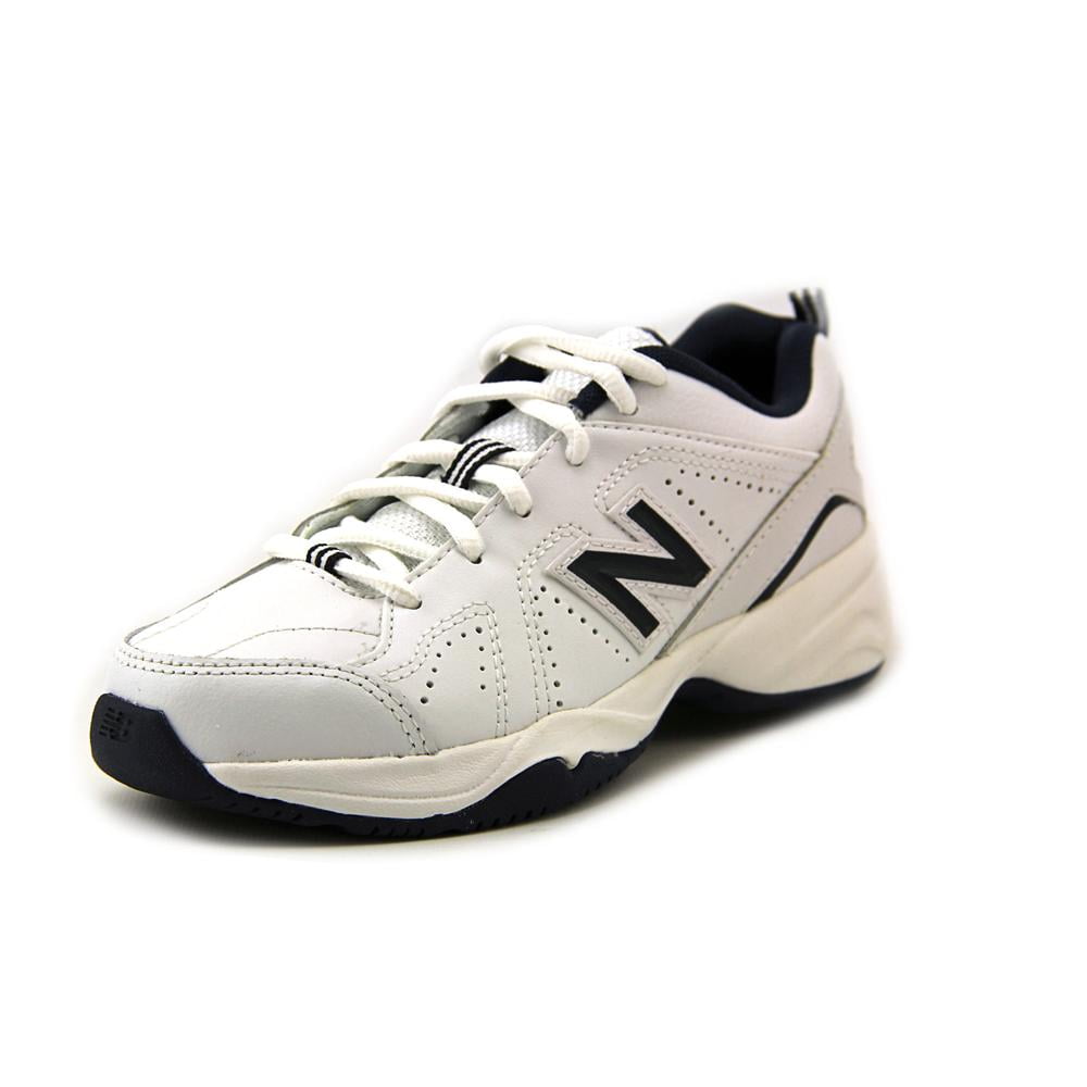 New Balance KX624 Youth W Round Toe Leather White Sneakers - Walmart.com