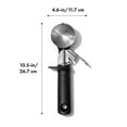 thumbnail image 2 of OXO Good Grips Classic Ice Cream Scoop,Black, 2 of 8