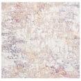 thumbnail image 2 of SAFAVIEH Crystal Zola Abstract Area Rug, Ivory/Beige, 6'7" x 6'7" Square, 2 of 11
