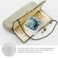 thumbnail image 3 of FCXZI Whale Fish Tail Mini Jewelry Box for Necklaces Rings Earrings White, 3 of 5