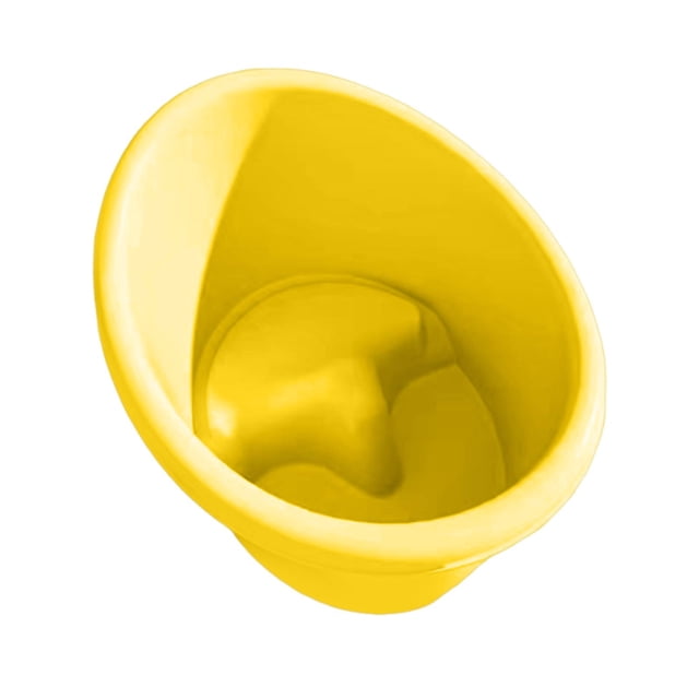 Cubo de baño para bebé con asiento de apoyo, cubo portátil para baby shower, bañera para niños y niñas de 0 a 2 años Amarillo