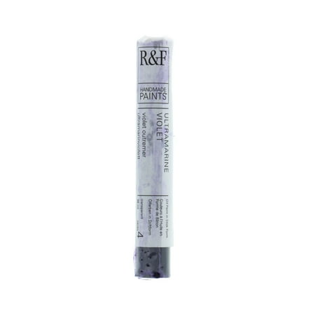 UPC: 0836943005471 | R&F Handmade Paints Pigment Stick  38ml  Ultramarine Violet