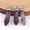 Amethyst, variant on 20pcs Bullet Shape Gemstone Chakra Stone Charms Pendants Hexagonal 33-40mm-Goldstone