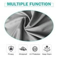 thumbnail image 6 of Pro Space 50" x 84" Indoor/Outdoor Curtains Grommet Curtain (2 panel - Gray), 6 of 8