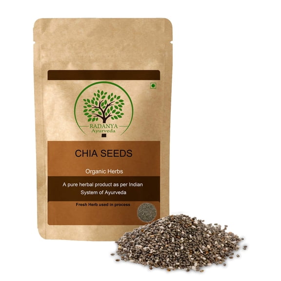 RADANYA Ayurveda Chia Seeds Protein and Fibre Rich Superfood 200 Gm