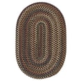 thumbnail image 1 of Colonial Mills CV89R024X084 2 x 7 ft. Cedar Cove Braided Rug, Dark Brown, 1 of 1