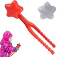 thumbnail image 5 of Snowball Maker Clip with Star Design Snow Moulds for Children's Toy, 5 of 5