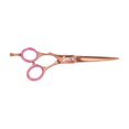 thumbnail image 1 of LMHF Shear Xpressions 5.75" Left-Handed Professional Stylist Hair Cutting Scissors Japanese Stainless Steel Shears, Lefty, Hey Rosie, 1 of 5