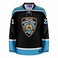 thumbnail image 2 of NYPD Shield Black Hockey Jersey, 2 of 6