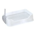 thumbnail image 5 of EHJRE Litter Tray for Small Dogs Indoor Dog Potty Tray Anti Splashing Potty Trainer White, 5 of 8
