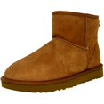thumbnail image 1 of Ugg Women's Classic Mini II Leather Chestnut Ankle-High Suede Boot - 8M, 1 of 3