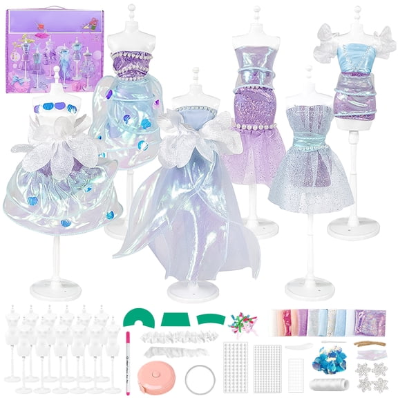 Fashion Designer Kits Toys for Girls Ages 6-8-11, Kids Craft Kits Toys for Girls 6 7 8 9 10 11 Year Old Girls, Birthday Gifts Toys for 6-12 Year Old Girls