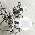 thumbnail image 2 of Shisuyan Wire Ties Iron Core Plastic Coated 1000Pcs 3.9In X 0.08In X 0.04In, 2 of 8