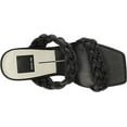 thumbnail image 5 of Dolce Vita Ashby Black Stella Block Heel Braided Straps Open Toe Heeled Sandals (Black Stella, 9), 5 of 6