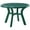 Green, variant on Compamia Truva Transitional Plastic 42" Round Resin Patio Dining Table in White