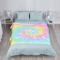 thumbnail image 5 of Rainbow Tie Dye Blanket Soft flannel Throw Blanket Plush Weighted Blankets for Couch Sofa Rainbow Gifts for Boys Girls Kids Adults, 5 of 6