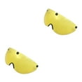 thumbnail image 2 of Transemion for Visor Peak 5-Snap Open Face Spare Parts Replaces Yellow Type B 2Set, 2 of 6