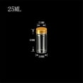 thumbnail image 3 of ABCISI 50UNITS Wholesale Empty Jars Glass Bottle with Aluminium Gold Color Screw Lid 25ml Sealed liquid Container (50, 25ML-Golden Lid), 3 of 15