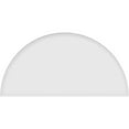 thumbnail image 3 of Ekena Millwork 84"W x 42"H x 2"P Half Round Smooth Architectural Grade PVC Pediment, 3 of 7