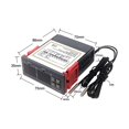 thumbnail image 4 of Dual Digital Temperature Controller Two Relay Output 12V 24VThermoregulator Thermostat With Heater Cooler ,Install Easy, 4 of 7