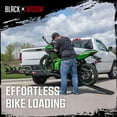thumbnail image 4 of Black Widow Motorcycle Bike Carrier w/Ramp for 2" Hitch, 400 Pound Capacity, 4 of 10