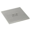 thumbnail image 3 of American Fireglass Square Stainless Steel Fire Pit Cover, 3 of 5