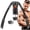 Black, variant on EAST MOUNT Twister Arm Exerciser - Adjustable 22-440lbs Hydraulic Power, Home Chest Expander, Shoulder Muscle Training Fitness Equipment, Arm Enhanced Exercise Strengthener.