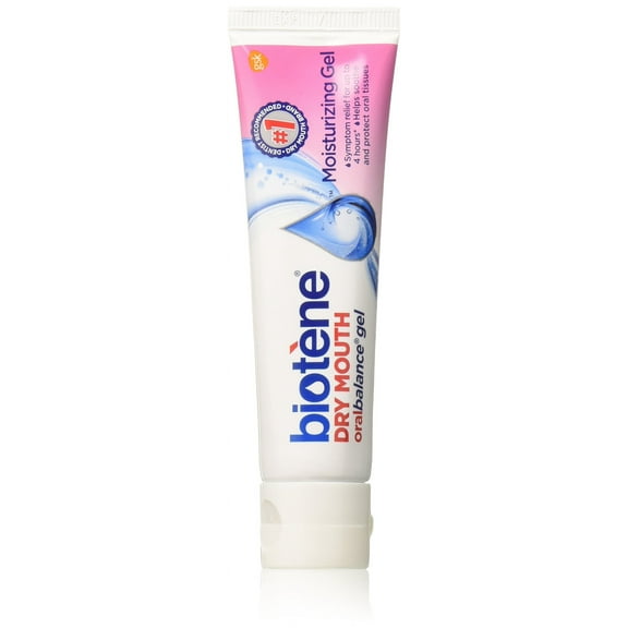 Biotene Oralbalance Moisturizing Gel Flavor-Free, Alcohol-Free, For Dry Mouth, 1.5 Ounce (Pack Of 3).