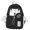 Black, variant on 2026 New Cartoon Backpacks, Back to School Cream Star Drawstring Backpack, Large Capacity Kawaii Cute Double Shoulder Bag, Lightweight Bookbags for College High Middle School Student