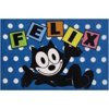 Fun Rugs Felix Dots Blue Area Rug