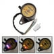 thumbnail image 3 of Sidaley Velocímetro Universal para motocicleta, tacómetro de nivel de aceite de 12V y 140kmh con ajuste de modificación de indicador LED Accesorios para motos, 3 of 6