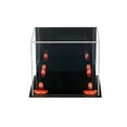 thumbnail image 4 of Deluxe Acrylic Baseball Cap Display Case Orange Risers Mirror (A006-OR), 4 of 5