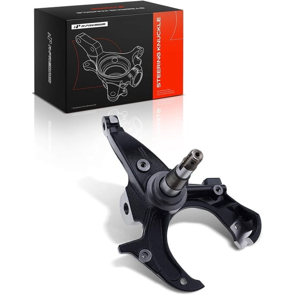 A-Premium Front Suspension Steering Knuckle Compatible with Chevy Blazer El Camino Malibu S10 Blazer & GMC S15 Jimmy Sonoma Caballero & Olds Cutlass, RWD Only, Left Driver Side, Replace # 4662263
