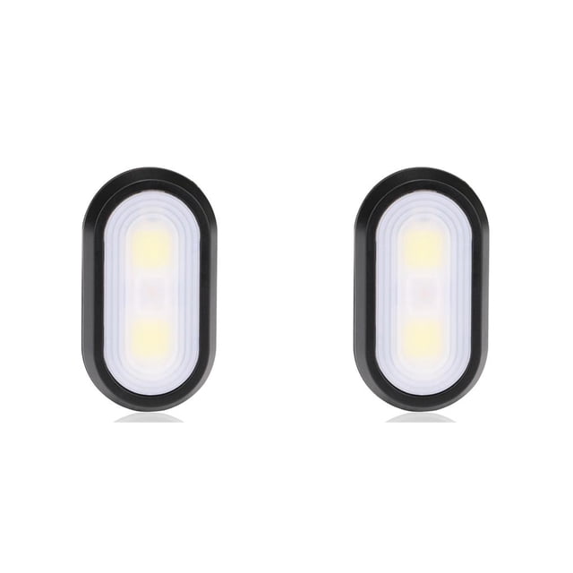 Linternas de luz nocturna portátiles Yuarrent con pilas Led 2Conjunto Negro