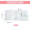 thumbnail image 2 of 3 Pcs Mini Photo Album, 36 Pockets 4x4 Kpop Photocard Holder, Blue, 2 of 7
