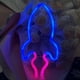 thumbnail image 2 of Luces de cohete LED neón, cohete USB o luces de neón alimentadas por batería, dormitorio, patio de juegos para niños, sala de fiesta de neón, decoración navideña, 2 of 3