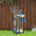 thumbnail image 4 of Estante móvil resistente para herramientas de jardín, versátil para guardar accesorios y equipos de jardinería. Patas ajustables. Medidas: 42 x 30 x, 4 of 7
