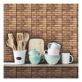 thumbnail image 4 of KITTEHIGM 3D Simulation Wall Stickers Self-stick Kitchen Bathroom Decor Deals #03, 4 of 6