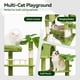 thumbnail image 5 of Torre para Gatos Meecal de 195 cm para Gatos Grandes con Poste Rascador y Hamacas, 5 of 7